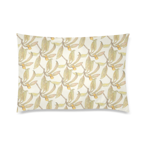 Natural Style Custom Zippered Pillow Case 20"x30" (one side)