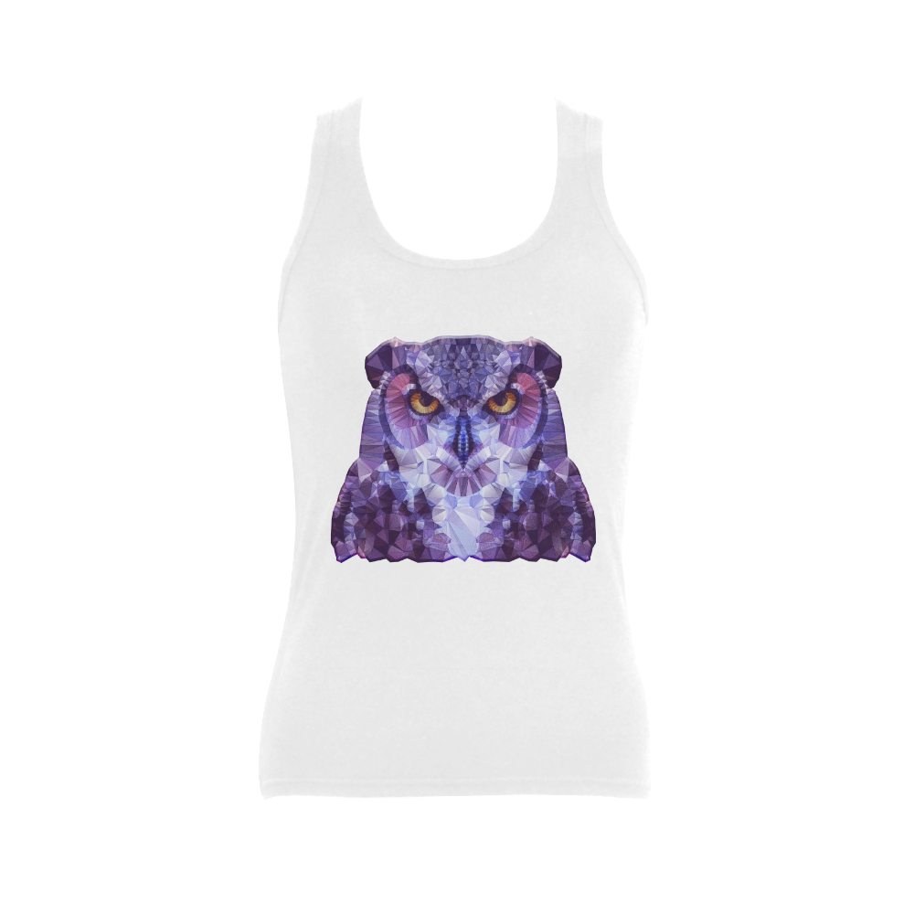 Hoot Women's Shoulder-Free Tank Top (Model T35)