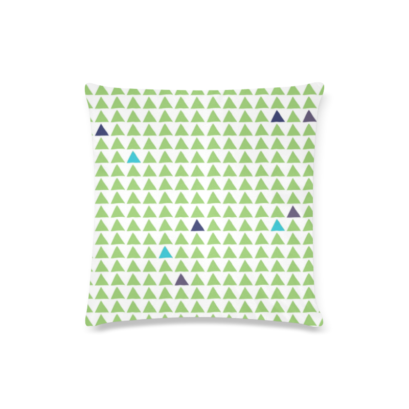 diamond patterns Custom Zippered Pillow Case 16"x16"(Twin Sides)