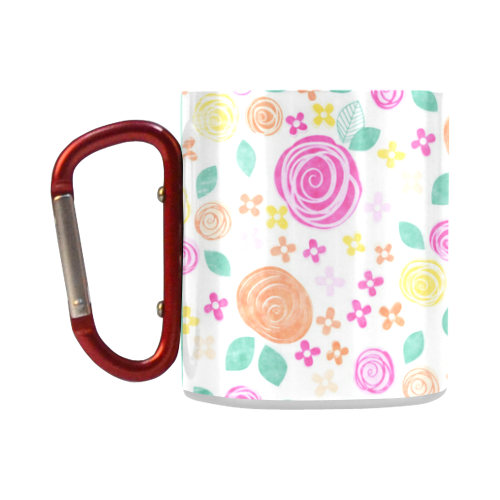 floral Classic Insulated Mug(10.3OZ)