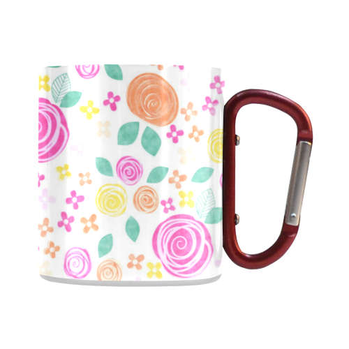 floral Classic Insulated Mug(10.3OZ)