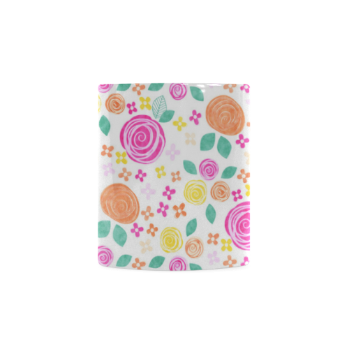 floral White Mug(11OZ)