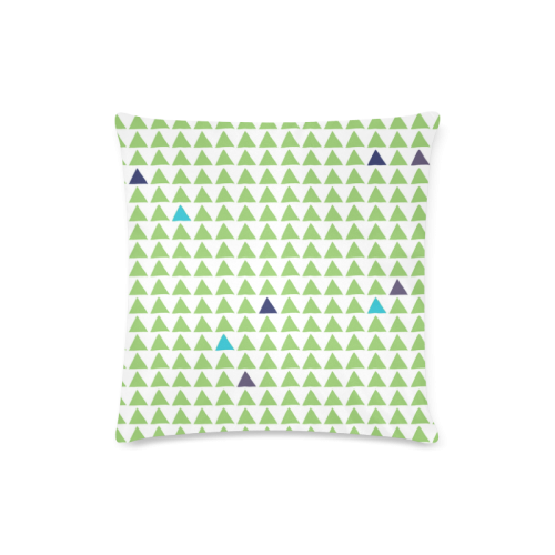 diamond patterns Custom Zippered Pillow Case 16"x16"(Twin Sides)