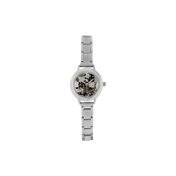 Foliage Patchwork #8 - Jera Nour Women's Italian Charm Watch(Model 107)