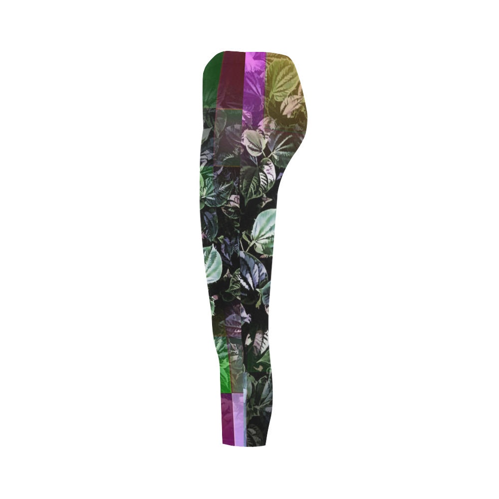 Foliage Patchwork #13 - Jera Nour Capri Legging (Model L02)