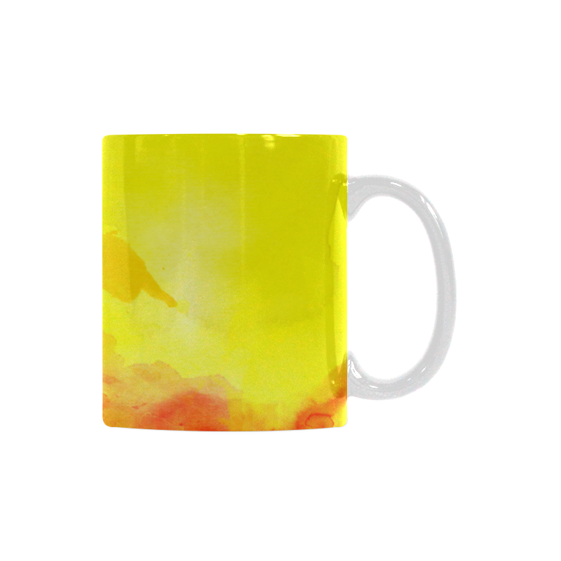 Watercolor abstraction 01 White Mug(11OZ)