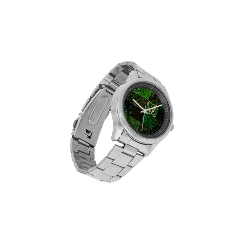 Foliage Patchwork #1 - Jera Nour Men's Stainless Steel Watch(Model 104)
