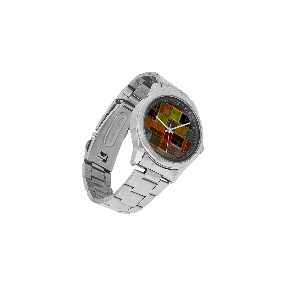 TechTile #2 - Jera Nour Men's Stainless Steel Watch(Model 104)