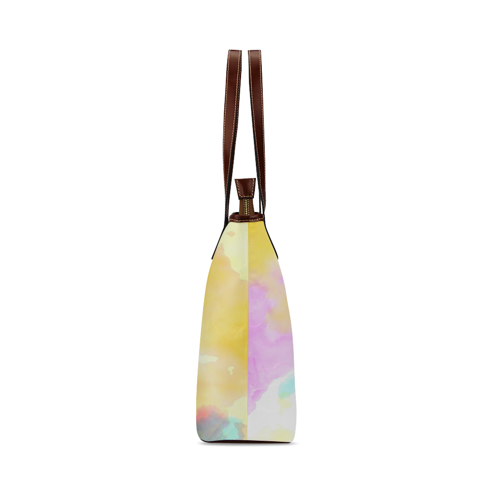 Watercolor abstraction 06 Shoulder Tote Bag (Model 1646)