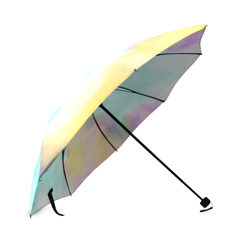 Watercolor abstraction 06 Foldable Umbrella (Model U01)
