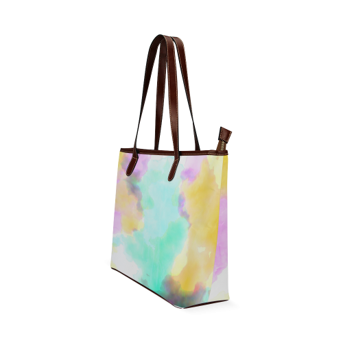 Watercolor abstraction 06 Shoulder Tote Bag (Model 1646)