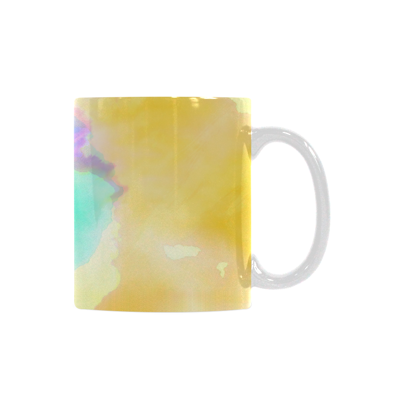 Watercolor abstraction 06 White Mug(11OZ)