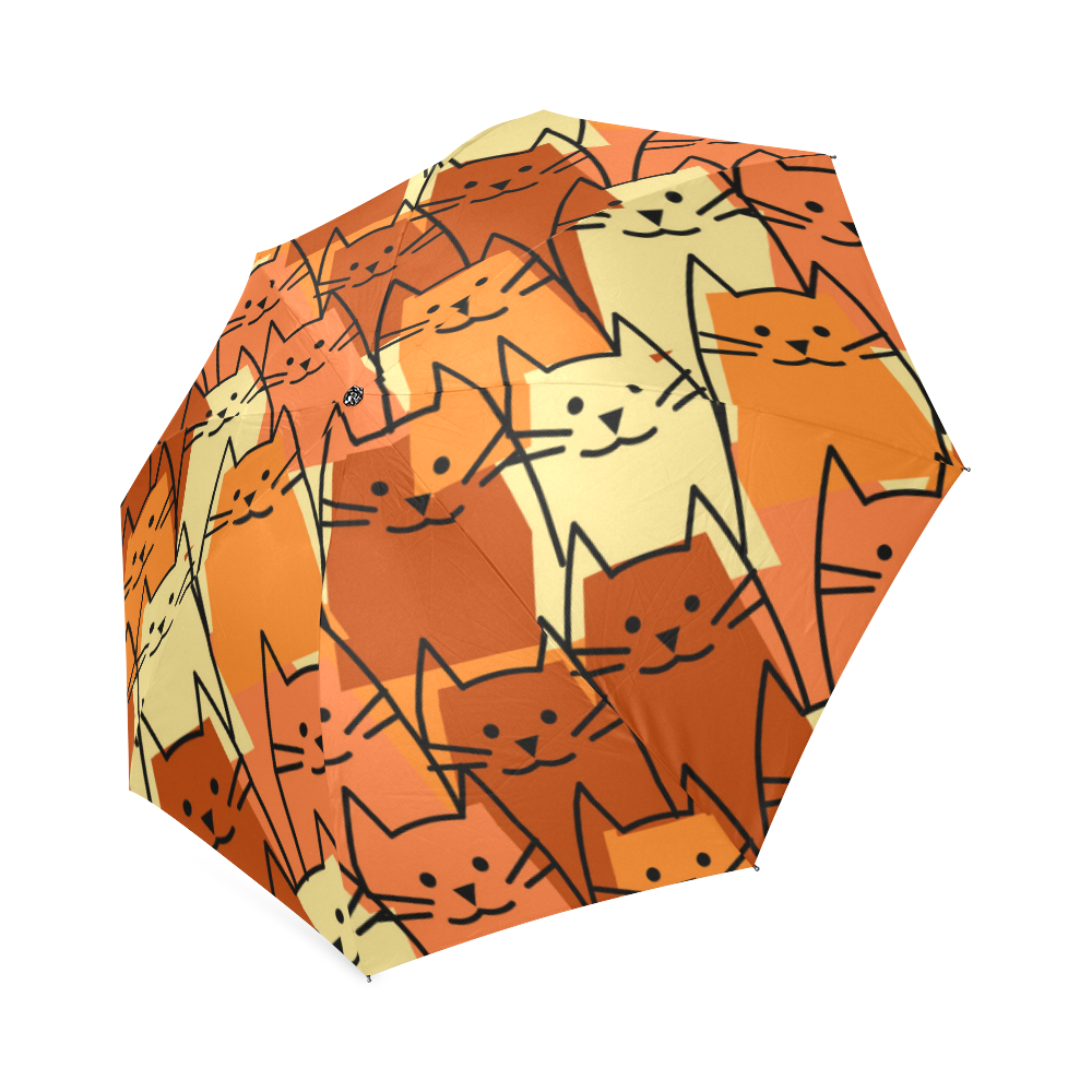 Cute Cats Foldable Umbrella (Model U01)