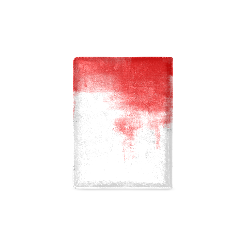 abstract red Custom NoteBook B5