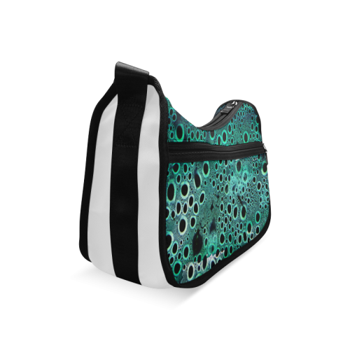 Green Bubbles Crossbody Bags (Model 1616)