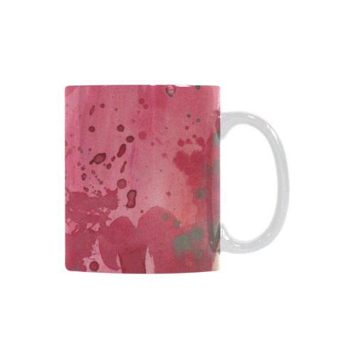 watercolor abstract art White Mug(11OZ)