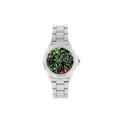 Foliage #6 - Jera Nour Unisex Stainless Steel Watch(Model 103)