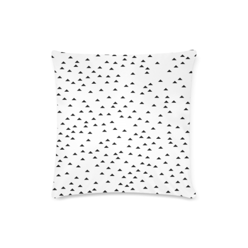 doodle diamonds Custom Zippered Pillow Case 16"x16"(Twin Sides)