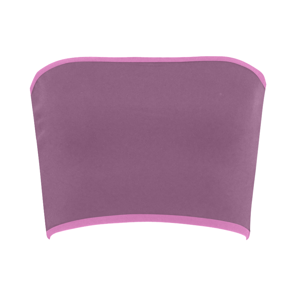 Amethyst Color Accent Bandeau Top