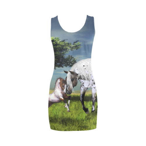 Horses Love Forever Medea Vest Dress (Model D06)