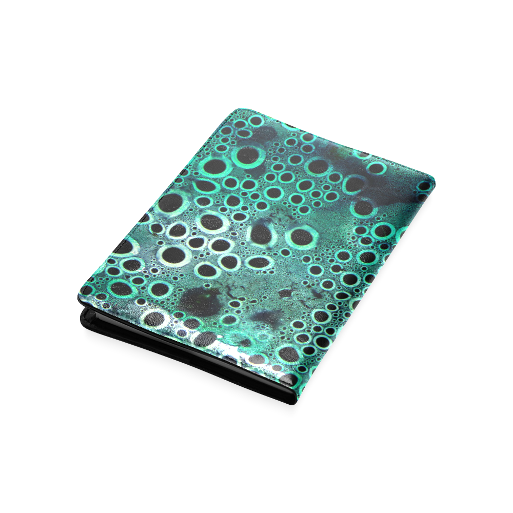 Green Bubbles Custom NoteBook A5