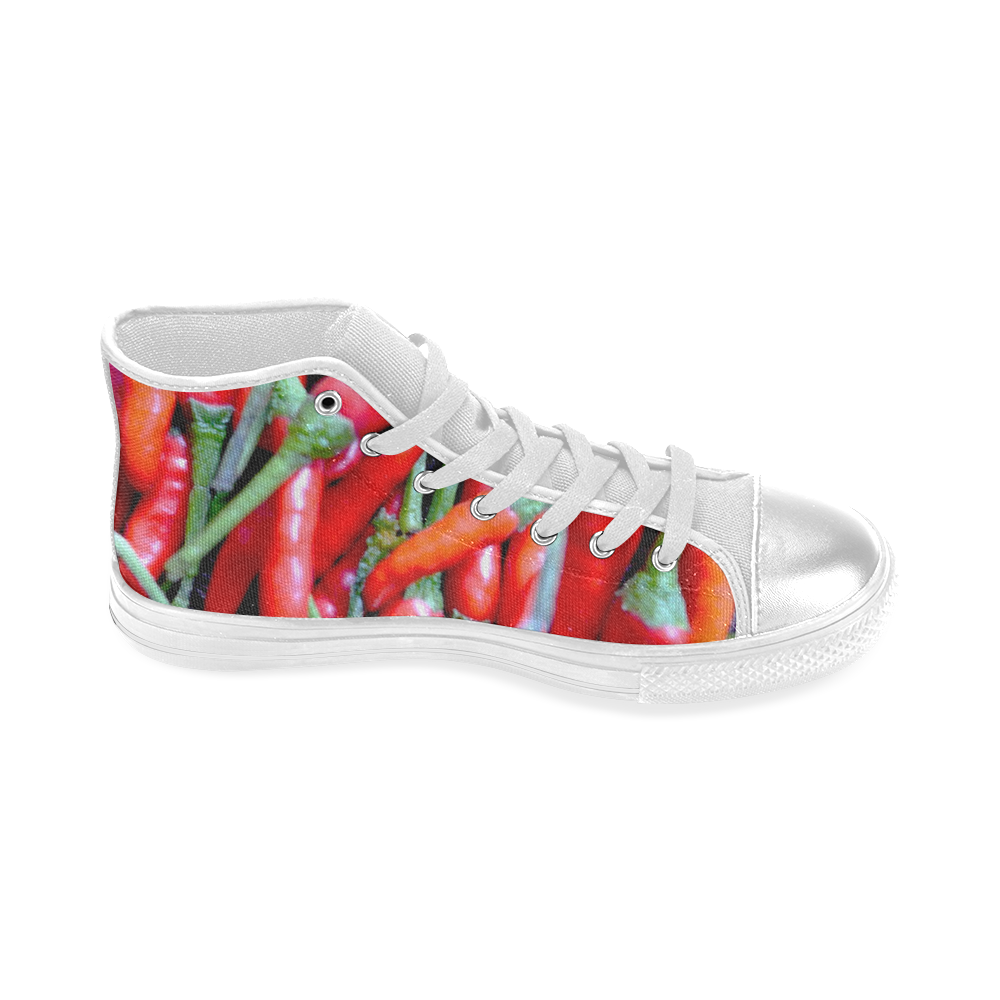 Red Chili Women's Classic High Top Canvas Shoes (Model 017)