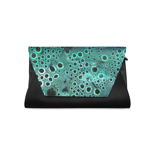 Green Bubbles Clutch Bag (Model 1630)