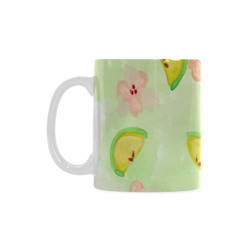 watercolor fruit slices White Mug(11OZ)