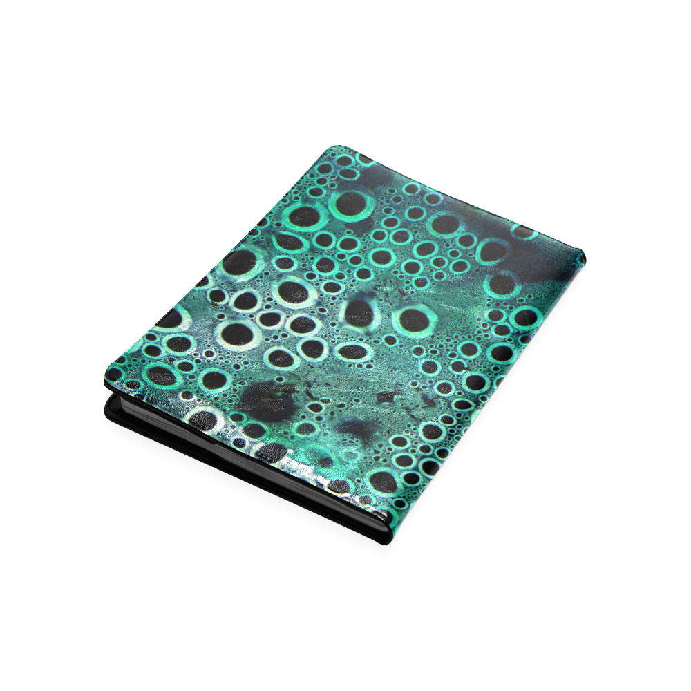 Green Bubbles Custom NoteBook B5