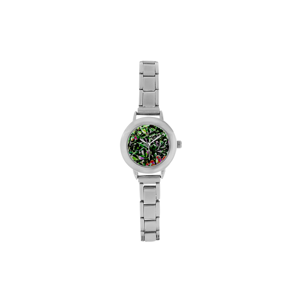 Foliage #6 - Jera Nour Women's Italian Charm Watch(Model 107)