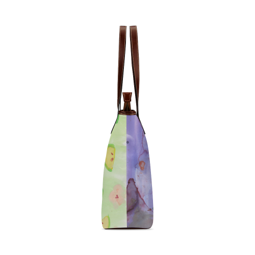 watercolor abstract painting Shoulder Tote Bag (Model 1646)