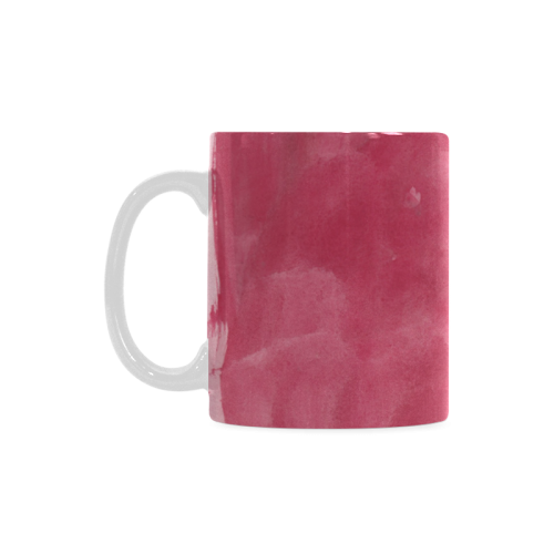 watercolor abstract art White Mug(11OZ)