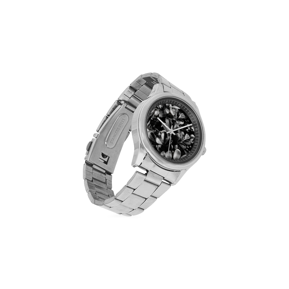 Foliage #1 - Jera Nour Men's Stainless Steel Watch(Model 104)