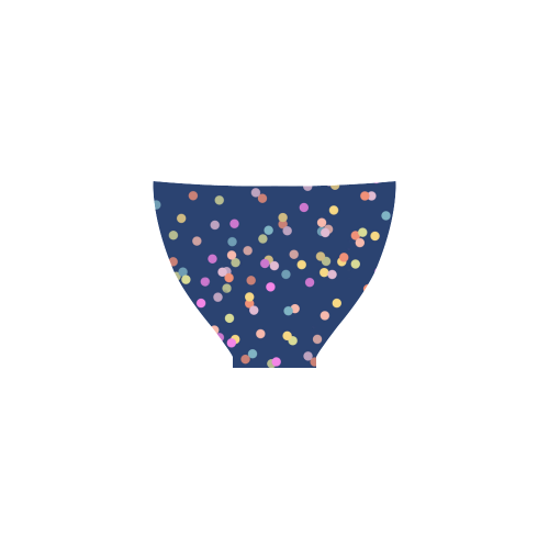 Playful Polka Dots Custom Bikini Swimsuit