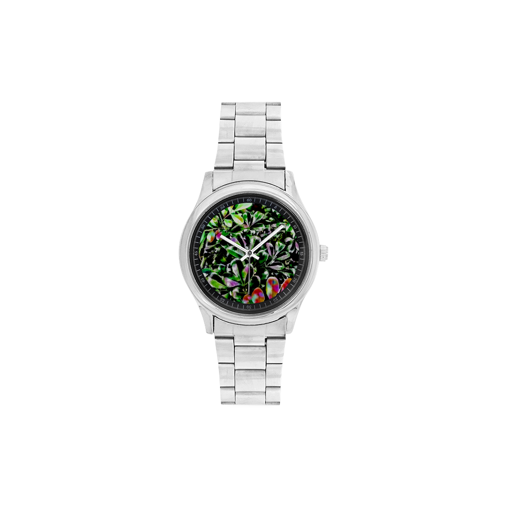 Foliage #6 - Jera Nour Men's Stainless Steel Watch(Model 104)