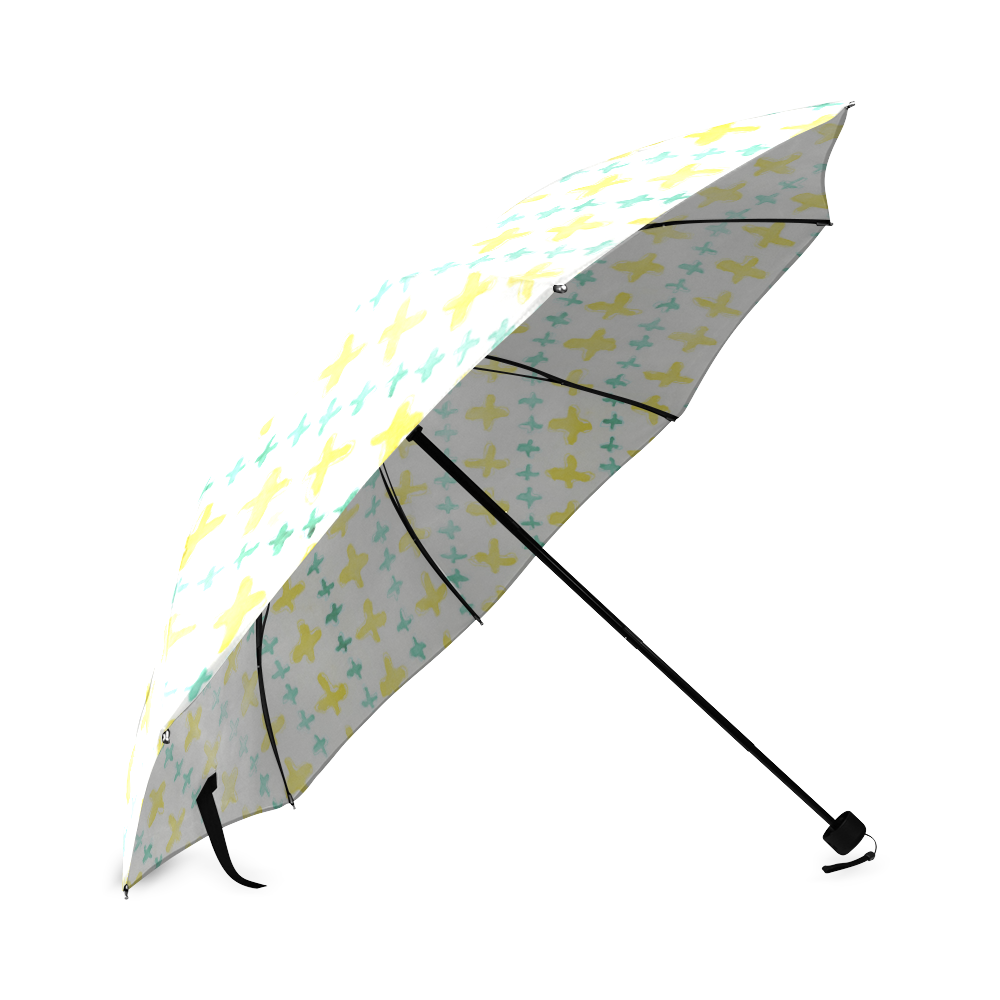 yellow spring Foldable Umbrella (Model U01)