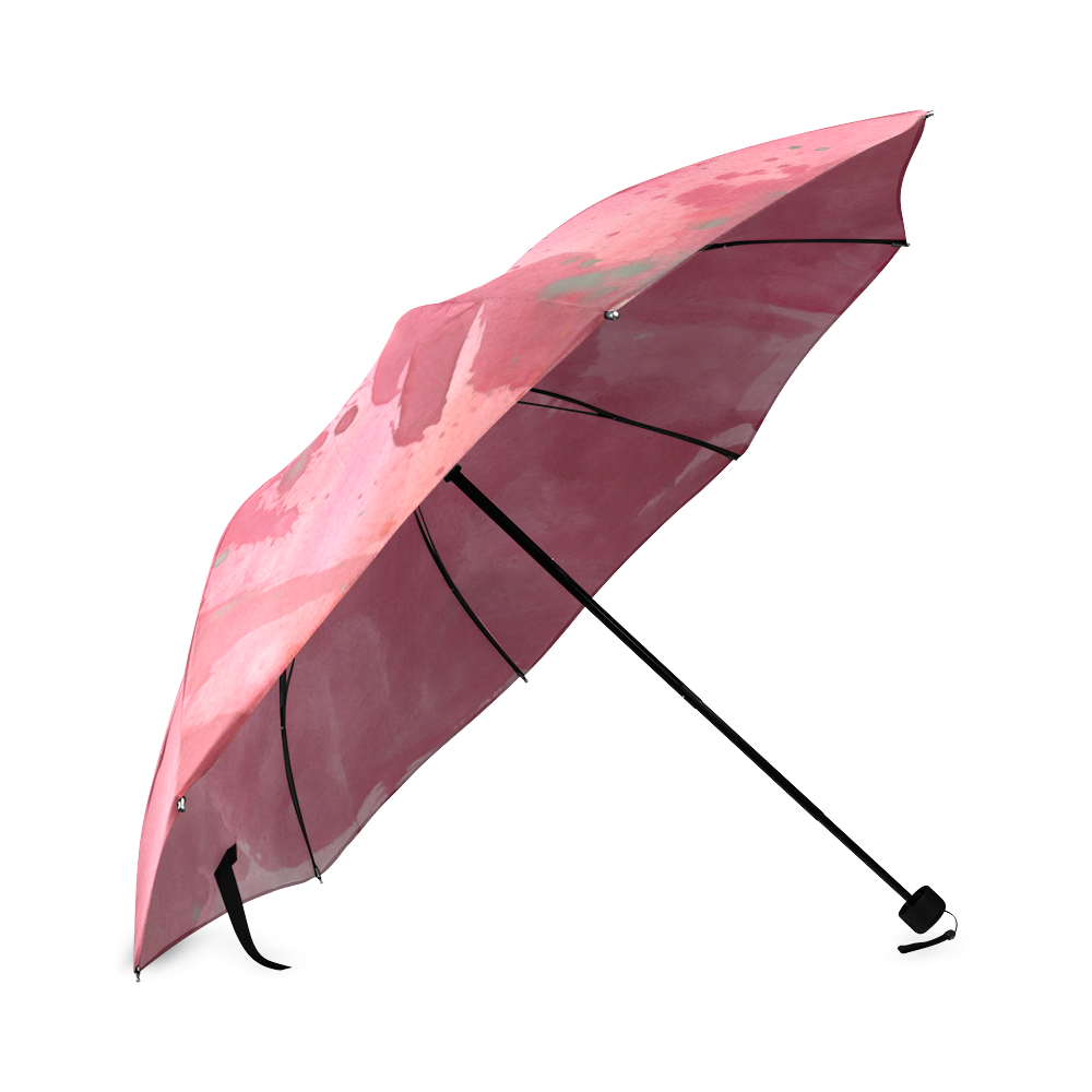 watercolor abstract art Foldable Umbrella (Model U01)