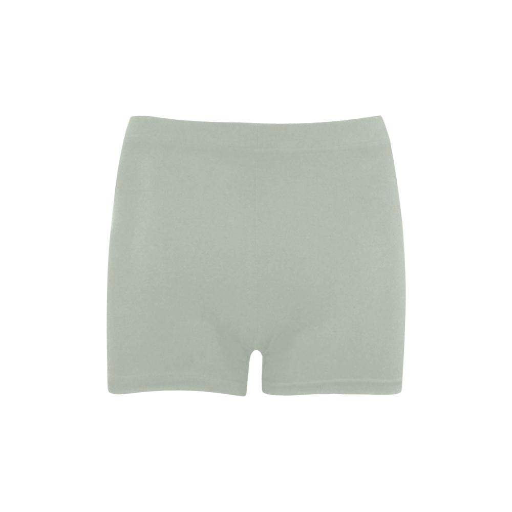 Sea Foam Color Accent Briseis Skinny Shorts (Model L04)