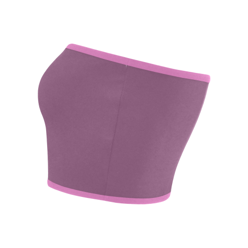 Amethyst Color Accent Bandeau Top