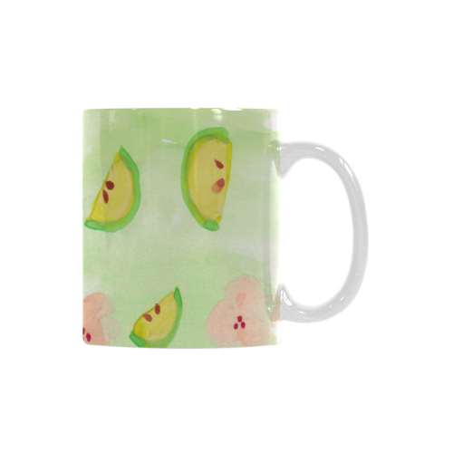 watercolor fruit slices White Mug(11OZ)