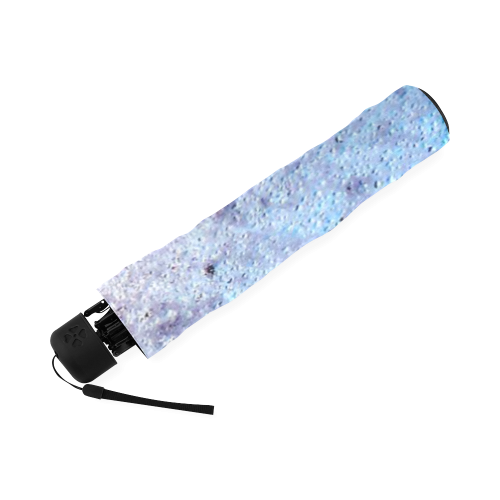 Textured Blue Foldable Umbrella (Model U01)