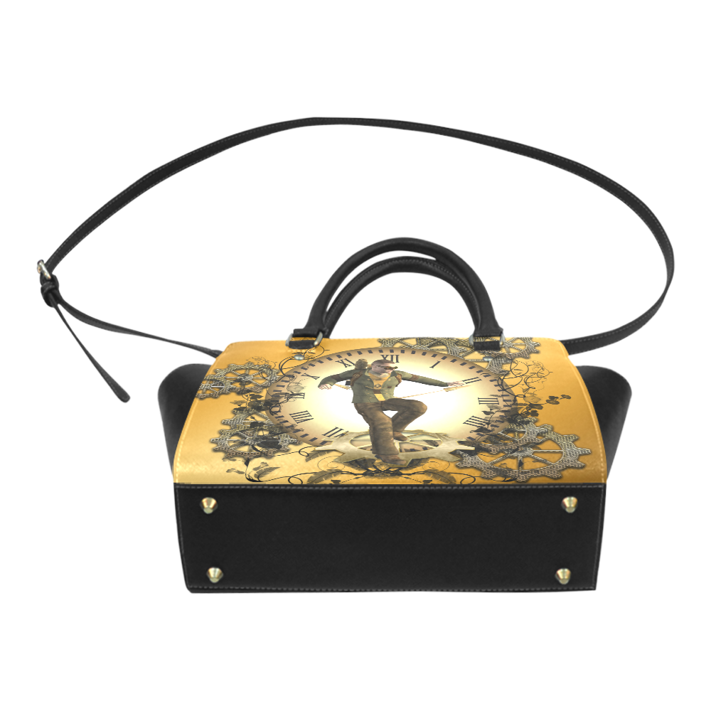 Steampunk Classic Shoulder Handbag (Model 1653)