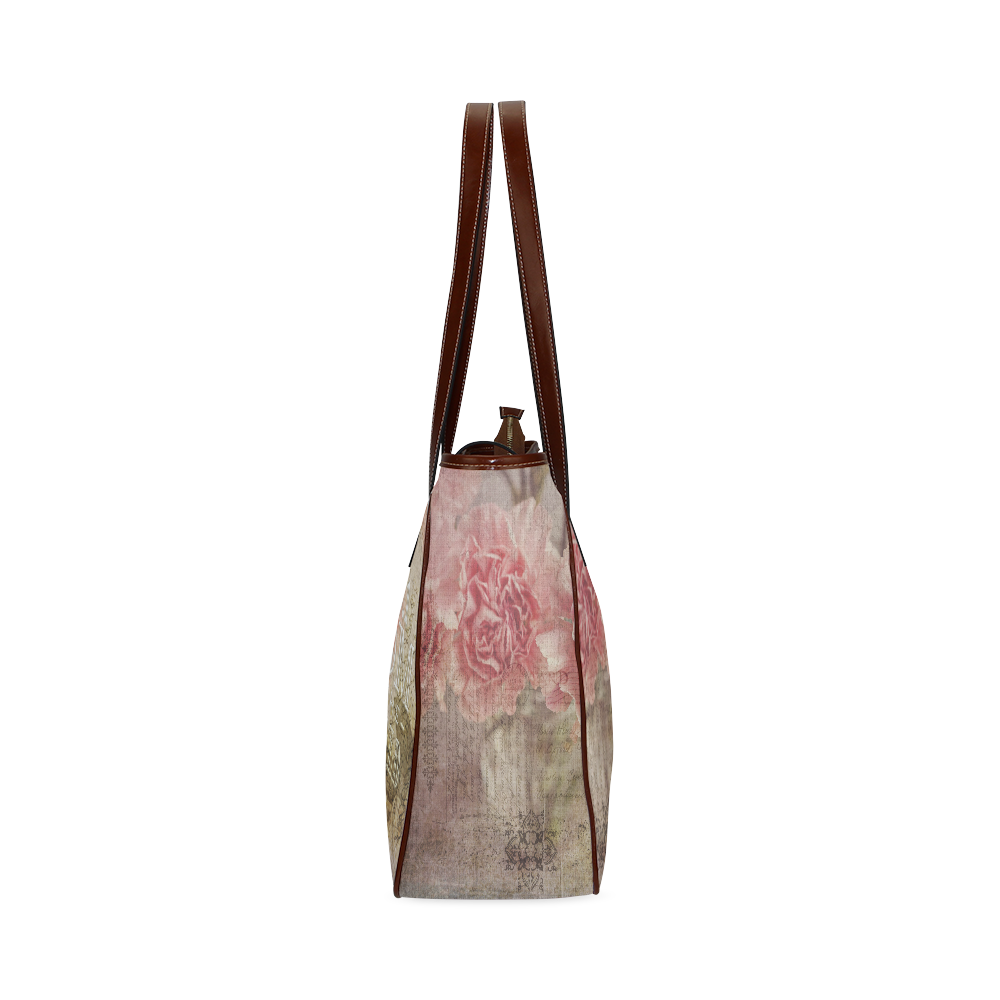 Vintage carnations for the best mom Classic Tote Bag (Model 1644)