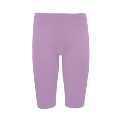 Violet Tulle Color Accent Hestia Cropped Leggings (Model L03)