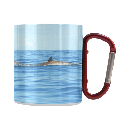 North Atlantic Bottlenose Whales Classic Insulated Mug(10.3OZ)