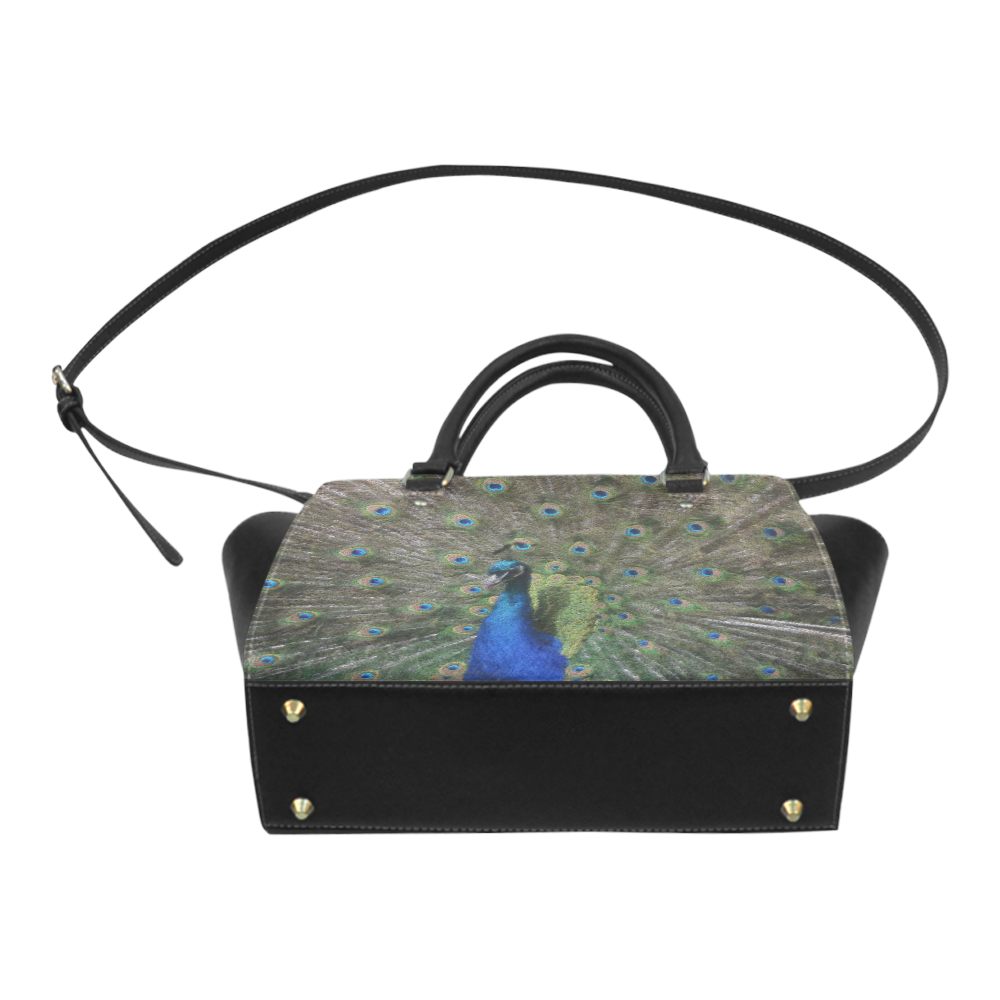 Peacock Handbag Classic Shoulder Handbag (Model 1653)