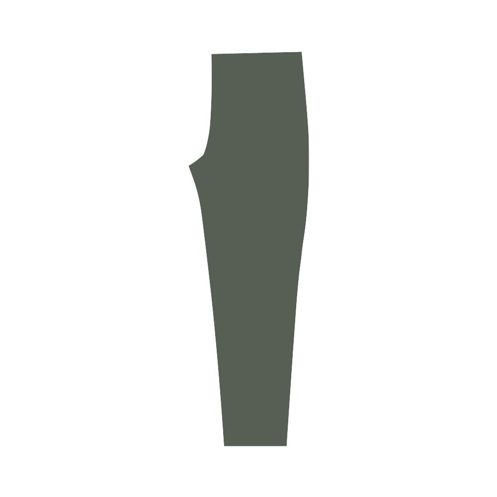 Duffel Bag Color Accent Capri Legging (Model L02)