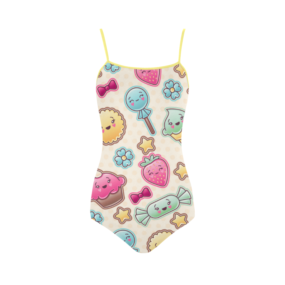 ice cream Strap Swimsuit ( Model S05)