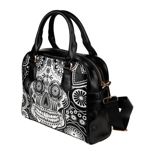 sugar skull Shoulder Handbag (Model 1634)