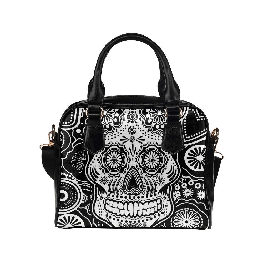 sugar skull Shoulder Handbag (Model 1634)